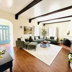 100-Year-Old Spanish Revival 4BR, 2 Master Suites