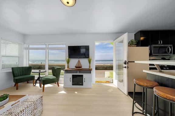 Oceanfront Beach House, 10 Steps to Sand w/ Garage Parking - Image 1