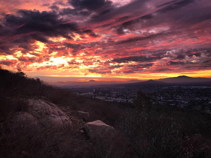 Cowles Mountain trail San Diego