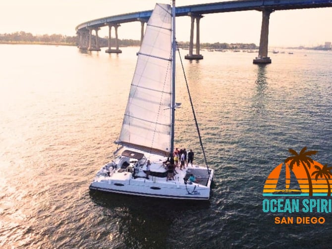 Ocean Spirit catamaran sailing San Diego